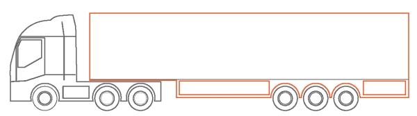 CIĄGNIK SIODŁOWY + NACZEPA