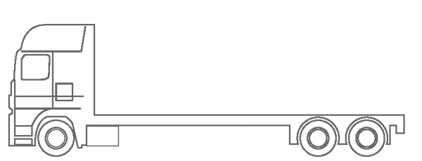 CIĄGNIK SIODŁOWY - NACZEPA ODKRYTA